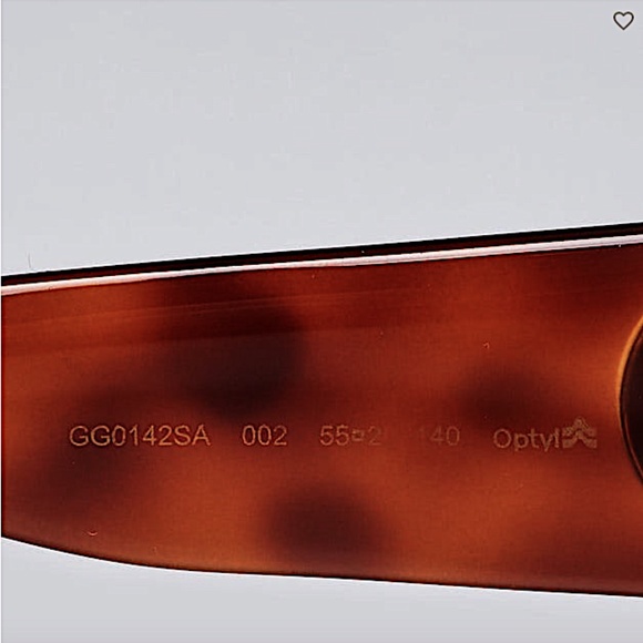 GUCCI 55MM Square Sunglasses